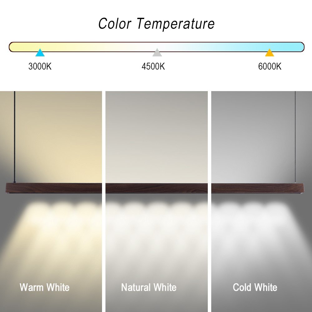 IMMAX NEO MADEIRA SMART lineár osvětlení, dřevo ořech, 202cm, Wi-Fi, TUYA