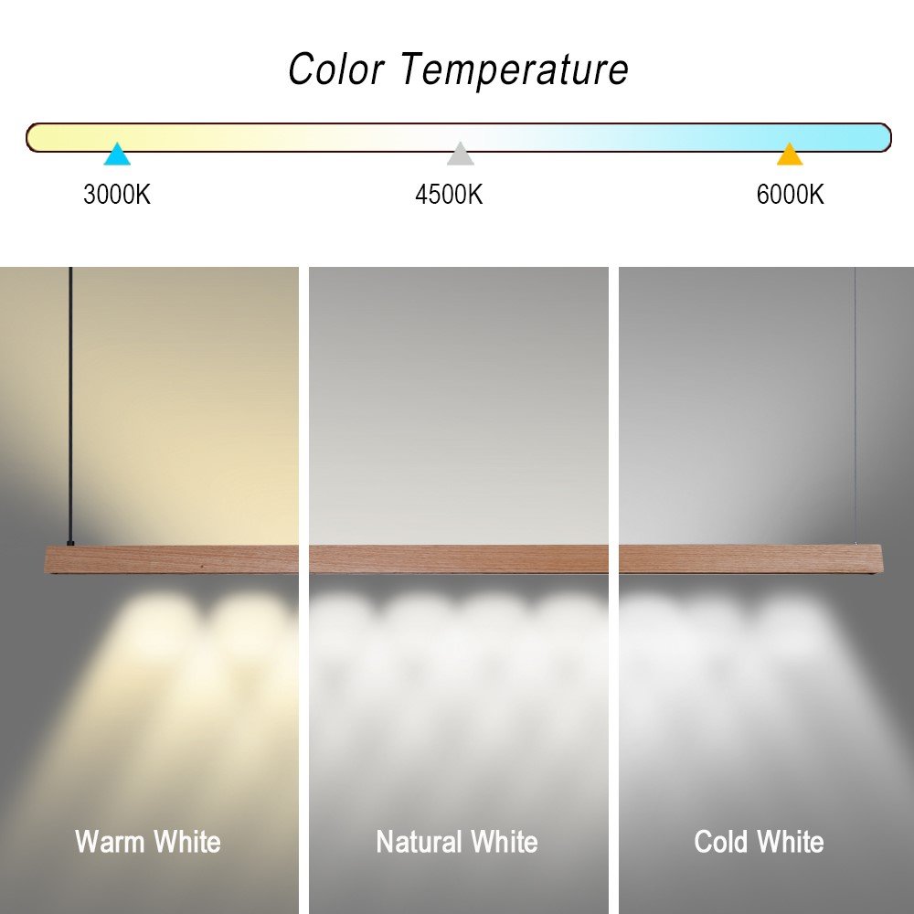 IMMAX NEO MADEIRA SMART lineár osvětlení, dřevo dub, 152cm, Wi-Fi, TUYA