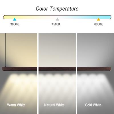 IMMAX NEO MADEIRA SMART lineár osvětlení, dřevo ořech, 202cm, Wi-Fi, TUYA