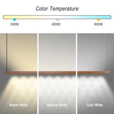 IMMAX NEO MADEIRA SMART lineár osvětlení, dřevo dub, 202cm, Wi-Fi, TUYA