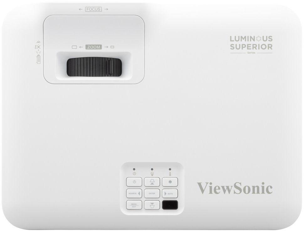 ViewSonic LSD400W 4000AL, Laser Phosphor system, TR1.544~1.72, 1.1x zoom, HDMI x2, 15W SPK, HV keystone