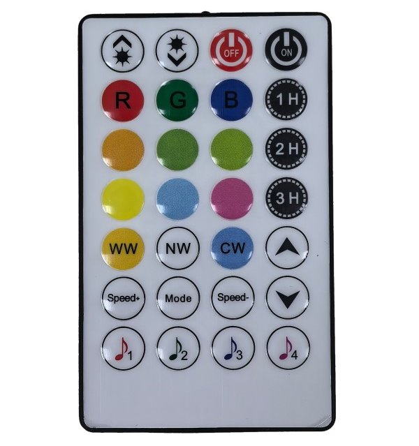 IMMAX NEO LITE SMART LED pásek RGBIC+CCTIC, 18W, Wi-Fi, BT, 5m, IR dálk.ovladač, Beacon, TUYA