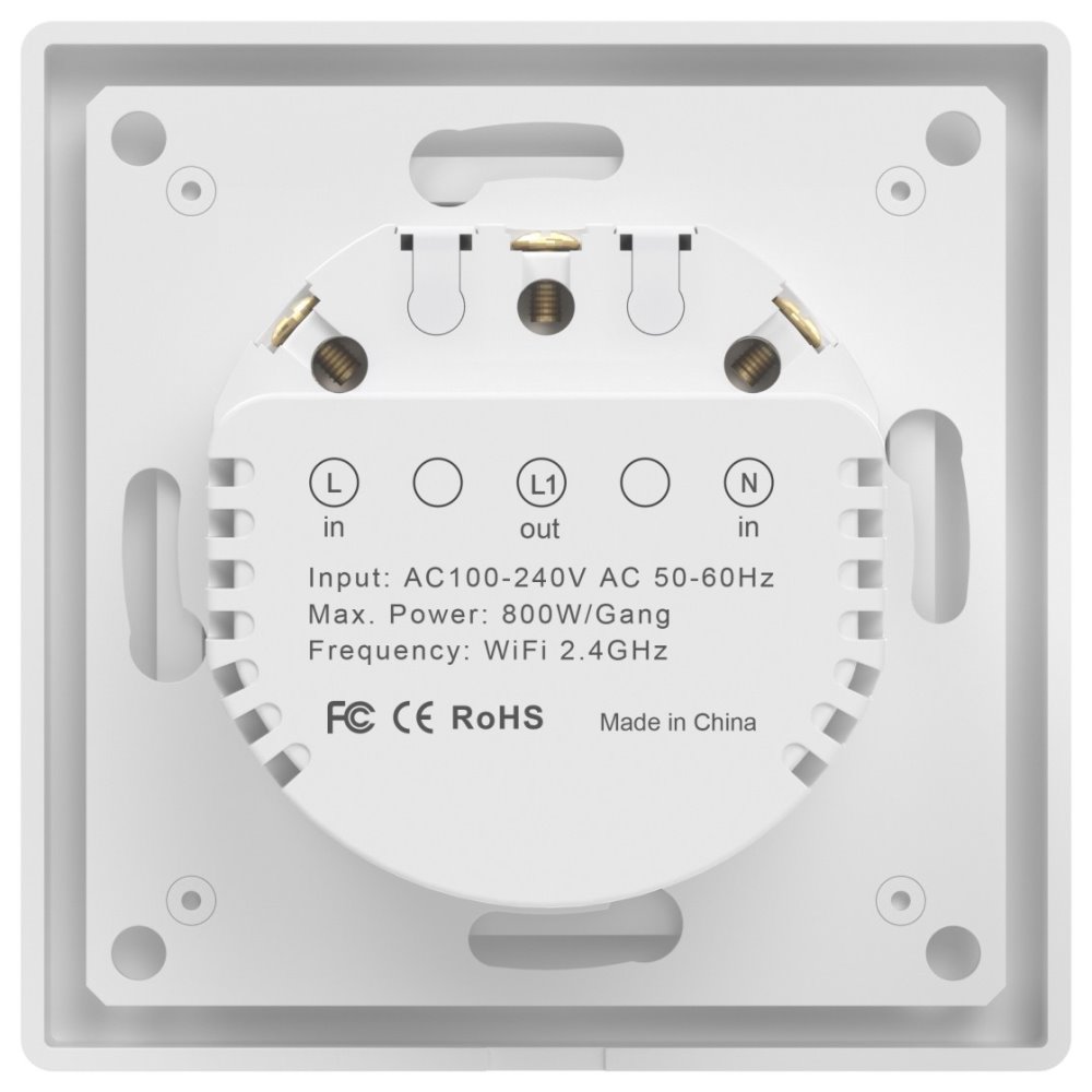 IMMAX NEO SMART vypínač Nexa 1-tlačítkový, Wi-Fi, 230V, TUYA