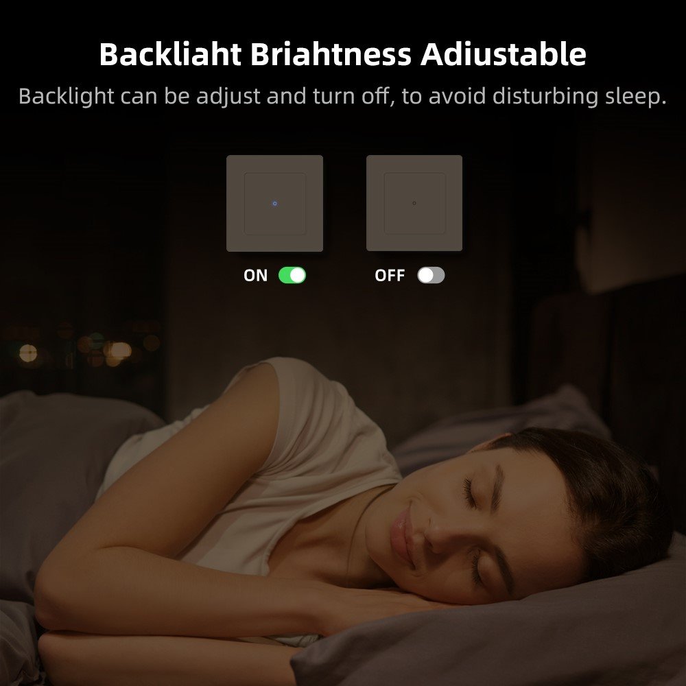 IMMAX NEO SMART vypínač Nexa 1-tlačítkový, Wi-Fi, 230V, TUYA