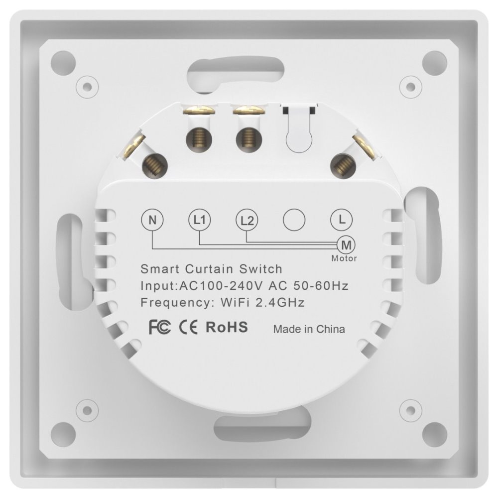 IMMAX NEO SMART vypínač Nexa pro ovládání žaluzií a rolet, Wi-Fi, 230V, TUYA