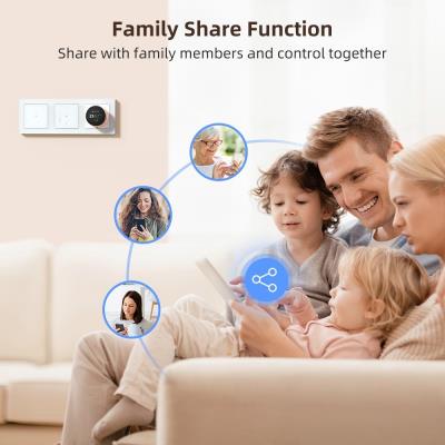 IMMAX NEO SMART vypínač Nexa 2-tlačítkový, Wi-Fi, 230V, TUYA