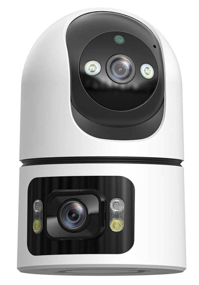 IMMAX NEO LITE SMART Security vnitřní kamera DOUBLE, duální, Wi-Fi, 4MP, 355° 90° P/T, TUYA