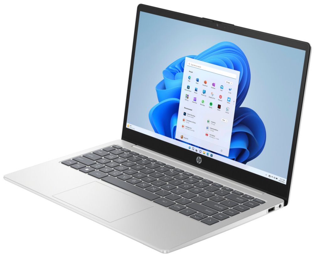 HP 14-em0041nc/ Ryzen 5 7520U/ 8GB DDR5/ 512GB SSD/ Radeon™ Graphics/ 14"FHD,matný/ W11H/ stříbrný