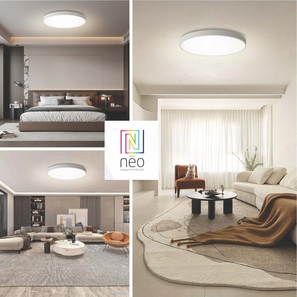 IMMAX NEO LITE SEMPLICI SMART stropní svítidlo, BEACON, 100cm, 128W, 9088lm, bílé, Wi-Fi, TUYA