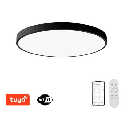 IMMAX NEO LITE SEMPLICI SMART stropní svítidlo, BEACON, 80cm, 96W, 6912lm, černé, Wi-Fi, TUYA