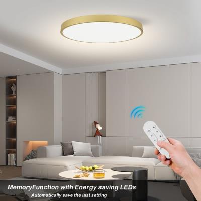 IMMAX NEO LITE SEMPLICI SMART stropní svítidlo, BEACON, 100cm, 128W, 9088lm, zlaté, Wi-Fi, TUYA