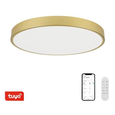 IMMAX NEO LITE SEMPLICI SMART stropní svítidlo, BEACON, 80cm, 96W, 6912lm, zlaté, Wi-Fi, TUYA