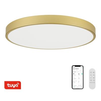 IMMAX NEO LITE SEMPLICI SMART stropní svítidlo, BEACON, 100cm, 128W, 9088lm, zlaté, Wi-Fi, TUYA