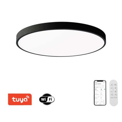 IMMAX NEO LITE SEMPLICI SMART stropní svítidlo, BEACON, 100cm, 128W, 9088lm, černé, Wi-Fi, TUYA
