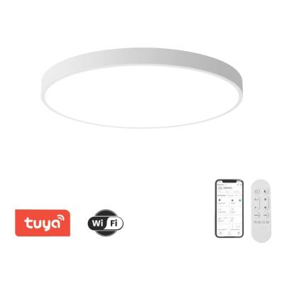 IMMAX NEO LITE SEMPLICI SMART stropní svítidlo, BEACON, 100cm, 128W, 9088lm, bílé, Wi-Fi, TUYA