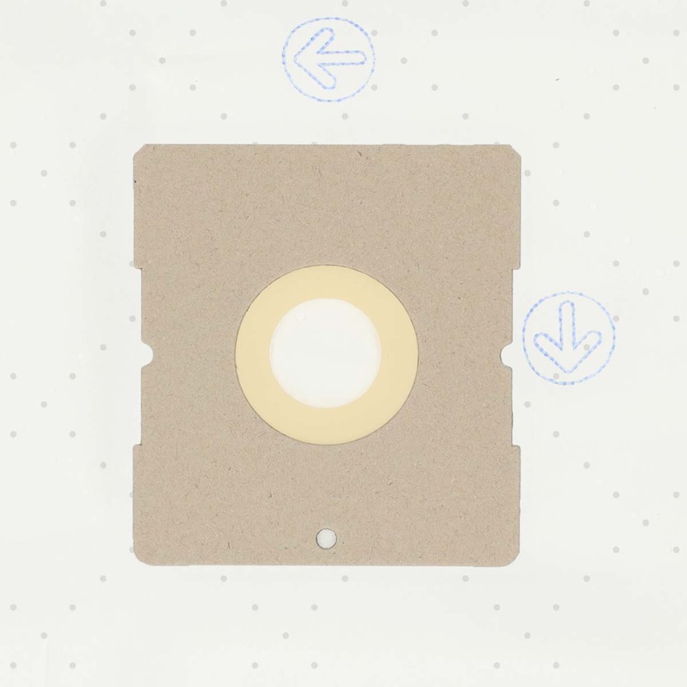 NEDIS sáčky do vysavače/ 4 kusy/ syntetické/ LG TB 42/ bílé