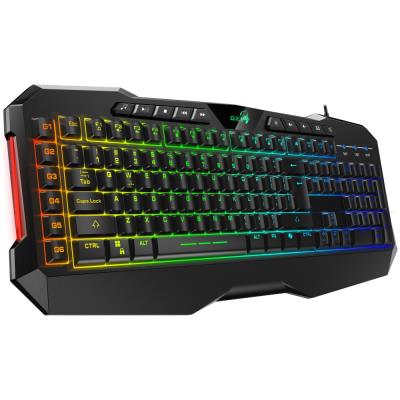 GENIUS GX GAMING Scorpion K11 Pro/ drátová/ Copilot/ podsvícená/ USB/ černá/ CZ+SK layout