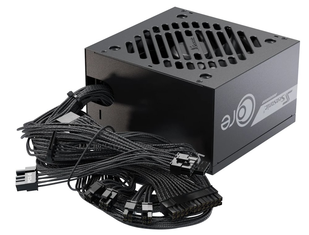 SEASONIC zdroj Core GC-650 / 650W / ATX3.1 / 120mm fan / 80PLUS Gold