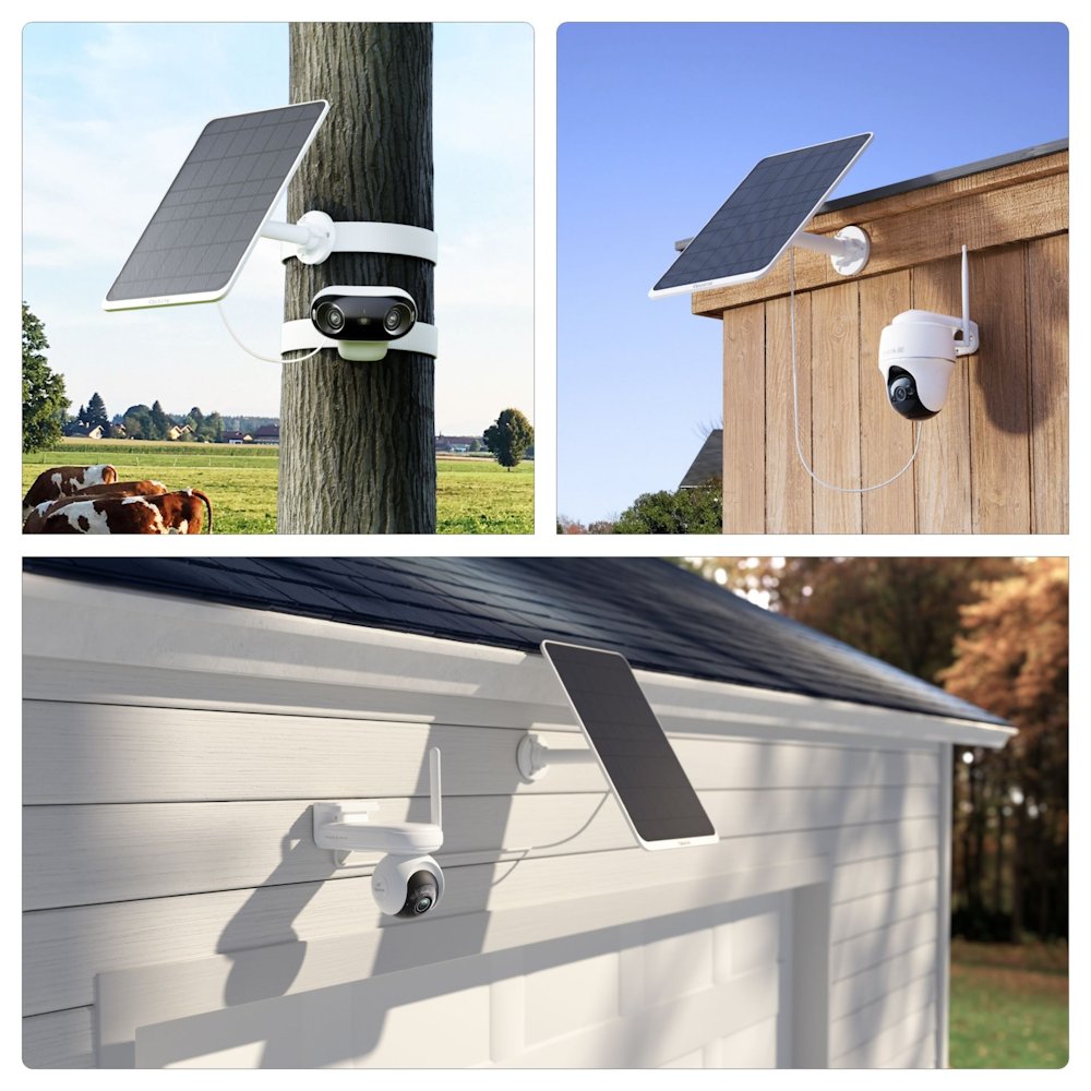 Reolink Solar Panel 3 pro bateriové Reolink kamery, 12W, USB-C, bílý