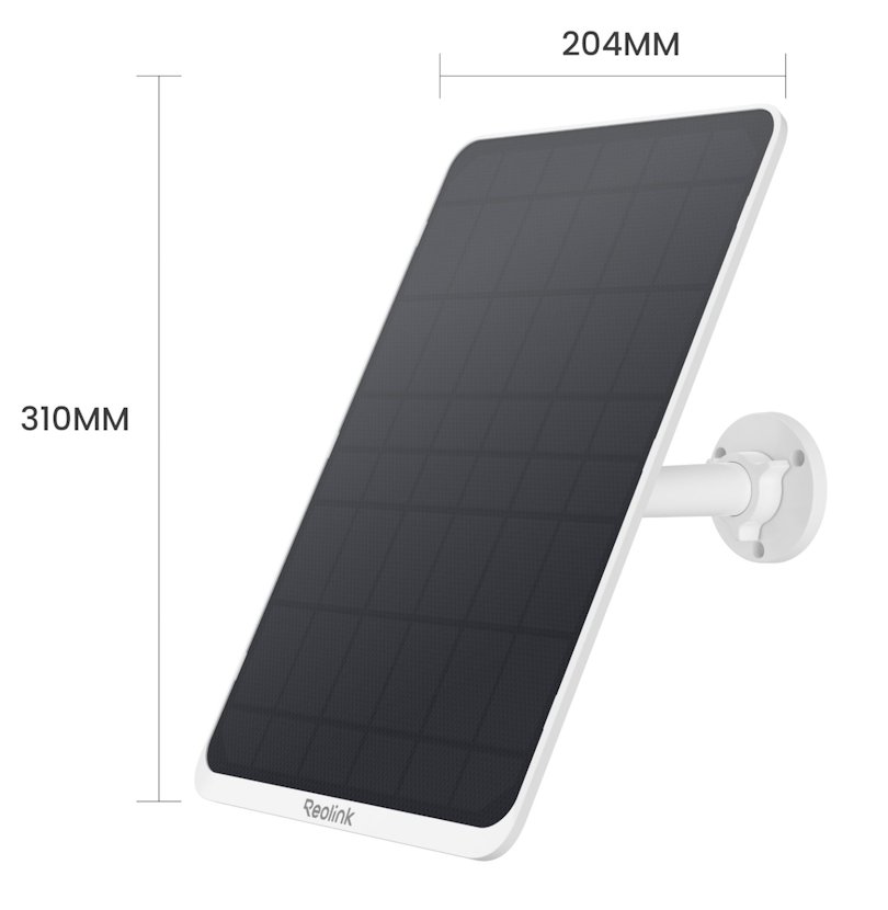 Reolink Solar Panel 3 pro bateriové Reolink kamery, 12W, USB-C, bílý