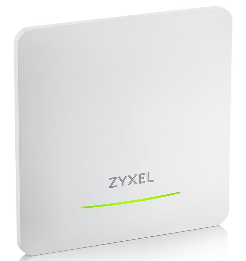 Zyxel NWA90BEPRO, BE6500, Access Point, MU-MIMO, Dual Radio 2.4 and 5 or 6GHz, 1 x 2.5G LAN,  PoE+ (802.3at), Nebula