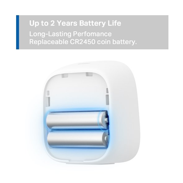 TP-Link Tapo T315, Chytrý teploměr, přesné měření teploty a vlhkosti, vyžaduje Tapo smart hub H100