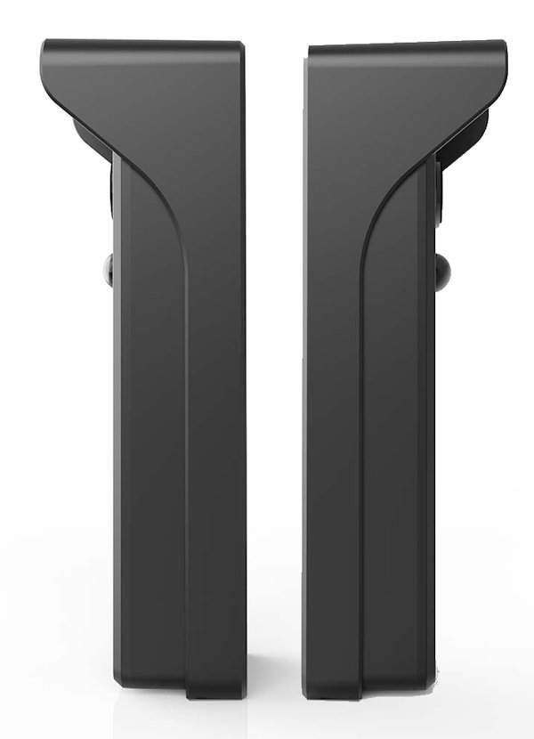 NEDIS Wi-Fi chytrý dveřní videotelefon/ 2304x1296 / 3Mpix/ napájení z baterie/ IP44/ snímač pohybu/ noční vidění/ černý