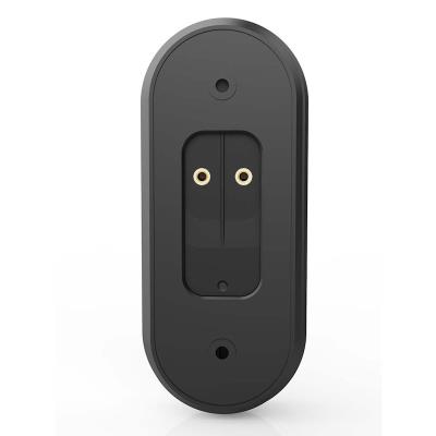 NEDIS Wi-Fi chytrý dveřní videotelefon/ 1920x1080/ 2Mpix/ IP54/ transformátor/ snímač pohybu/ noční vidění/ Onvif/ černý