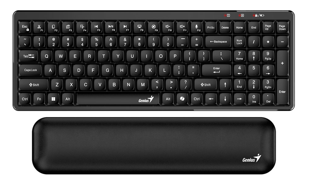 GENIUS předložka ke klávesnici G-WP 187/ 320 x 75 x 20 mm/ paměťová pěna