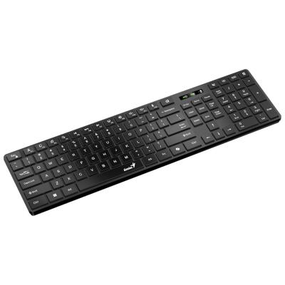 GENIUS Slimstar 7250BT Black/ bezdrátová 2,4GHz + BT5.0/ Copilot/ USB/ černá/ CZ+SK layout