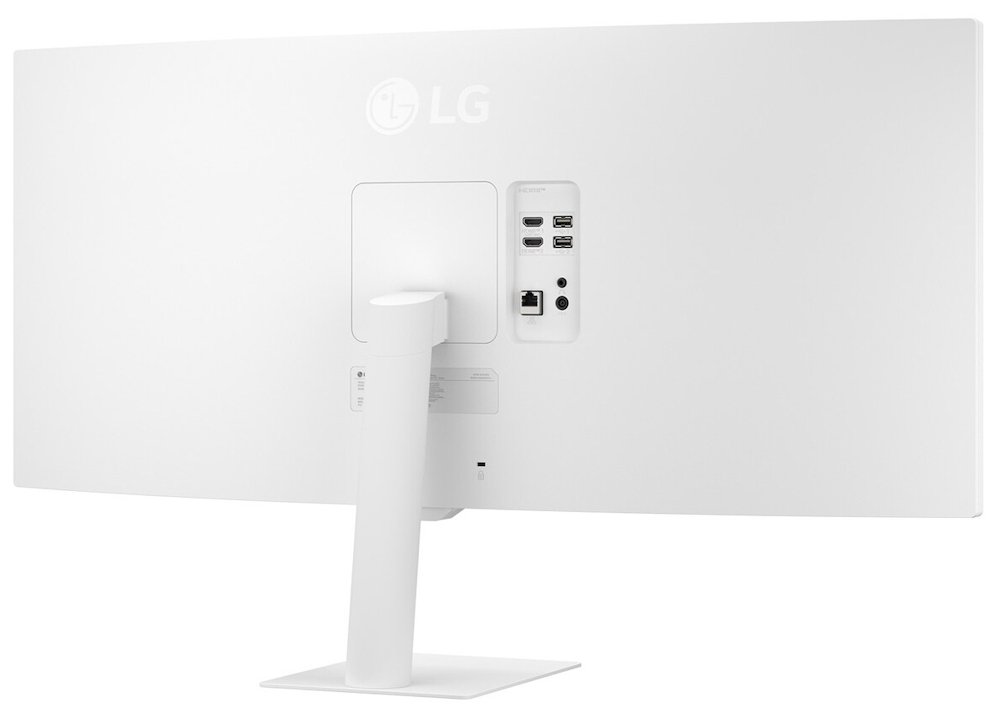 LG monitor 34U601SA-W zakřivený VA 34"/3440x1440/100Hz/300cdm/5ms/1500:1/HDMI/USB/LAN/repro