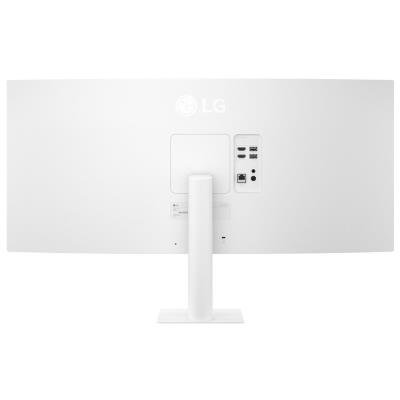 LG monitor 34U601SA-W zakřivený VA 34"/3440x1440/100Hz/300cdm/5ms/1500:1/HDMI/USB/LAN/repro