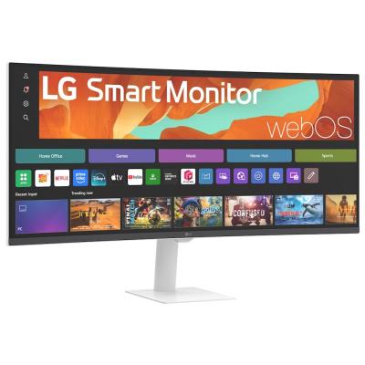 LG monitor 34U601SA-W zakřivený VA 34"/3440x1440/100Hz/300cdm/5ms/1500:1/HDMI/USB/LAN/repro