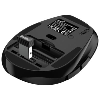 GENIUS Ergo 8230S/ 1600 dpi/ bezdrátová/ tichá/ Copilot/ 6tlačítková/ černá