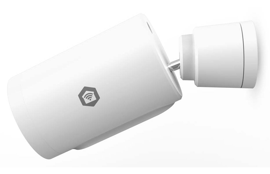 NEDIS IP kamera/ venkovní/ IP65/ Wi-Fi/ Reflektor/ 3Mpix/ 1296p/ Onvif/ detekce pohybu/ noční vidění 10m/ bílá