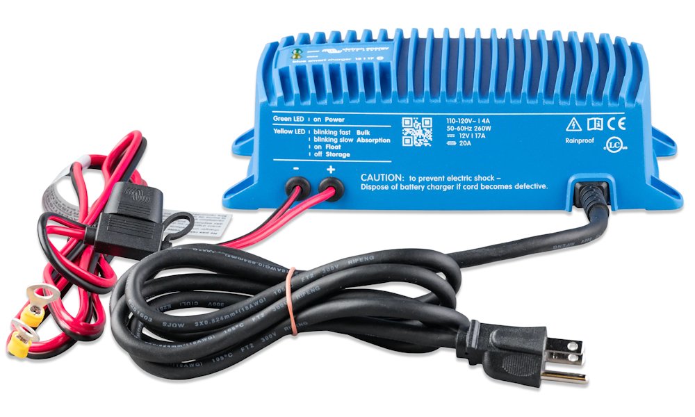Victron BlueSmart IP67 chytrá nabíječka baterií 12V/17A, vodotěsná