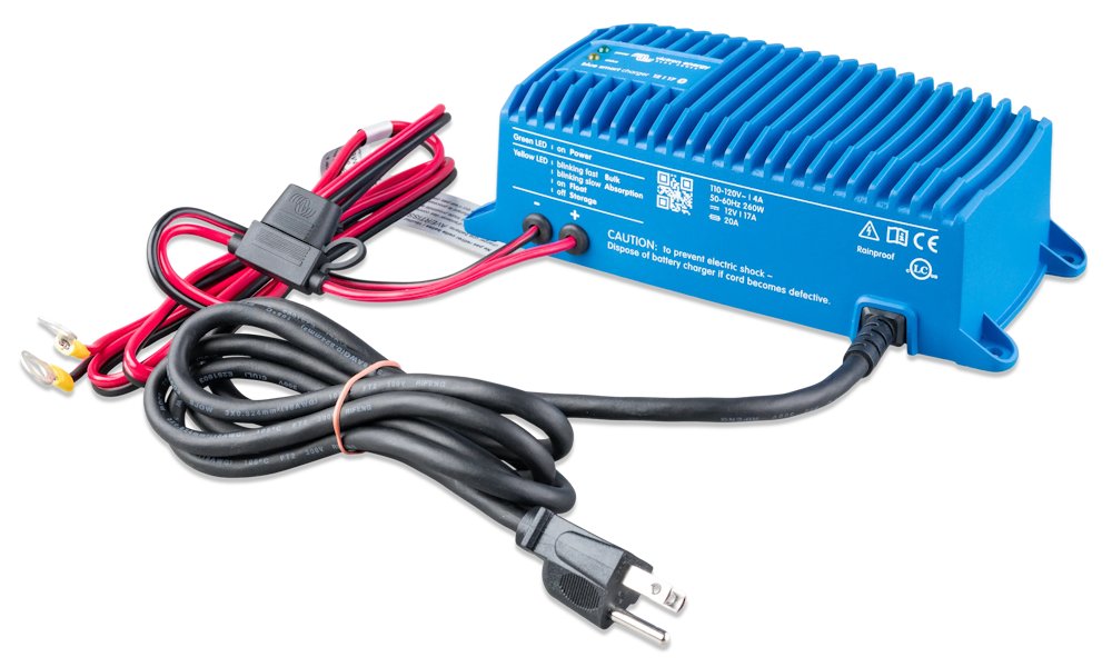 Victron BlueSmart IP67 chytrá nabíječka baterií 12V/17A, vodotěsná
