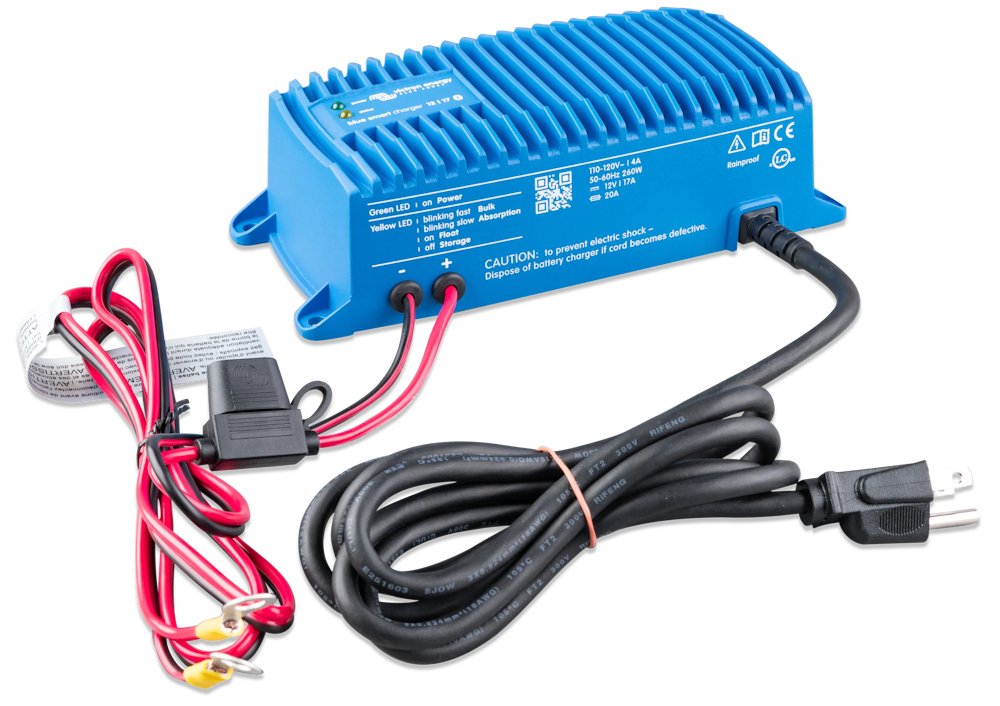 Victron BlueSmart IP67 chytrá nabíječka baterií 12V/17A, vodotěsná