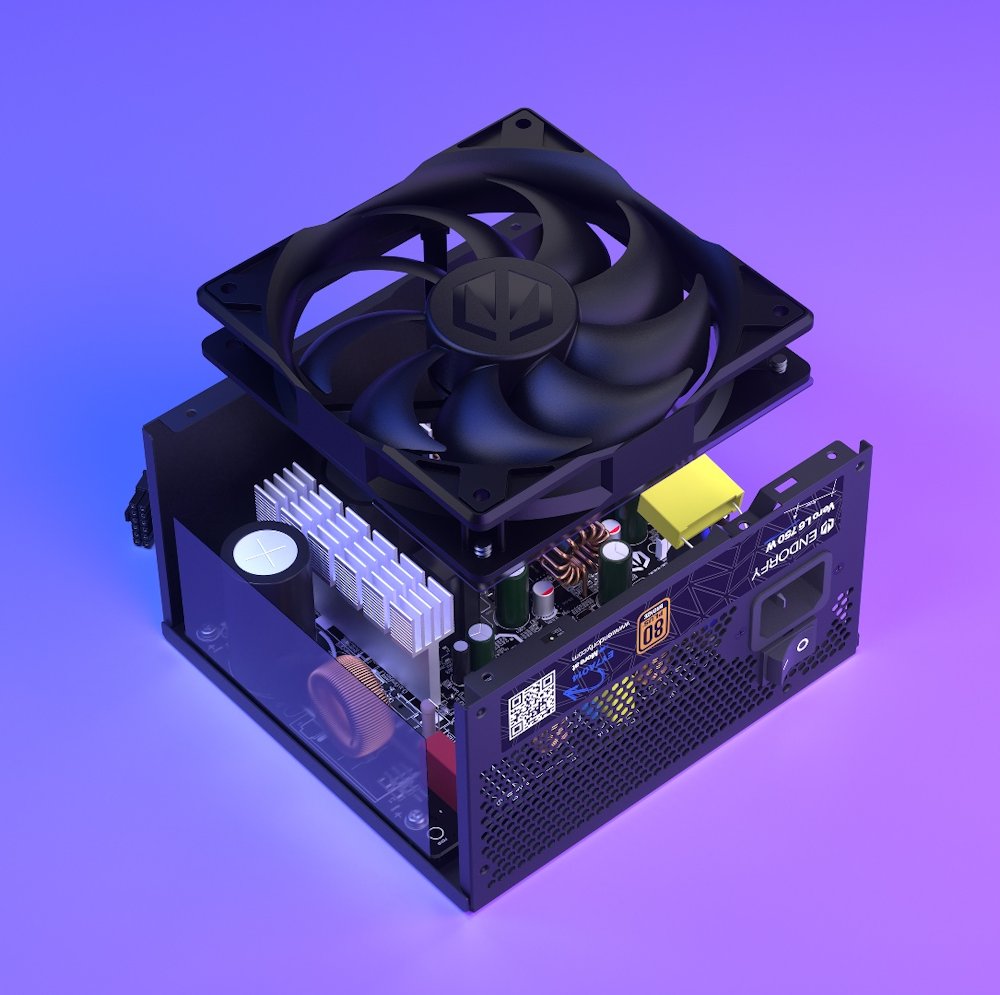 Endorfy zdroj Vero L6 Bronze 750W / ATX3.1 / 120mm / 80 Plus Bronze