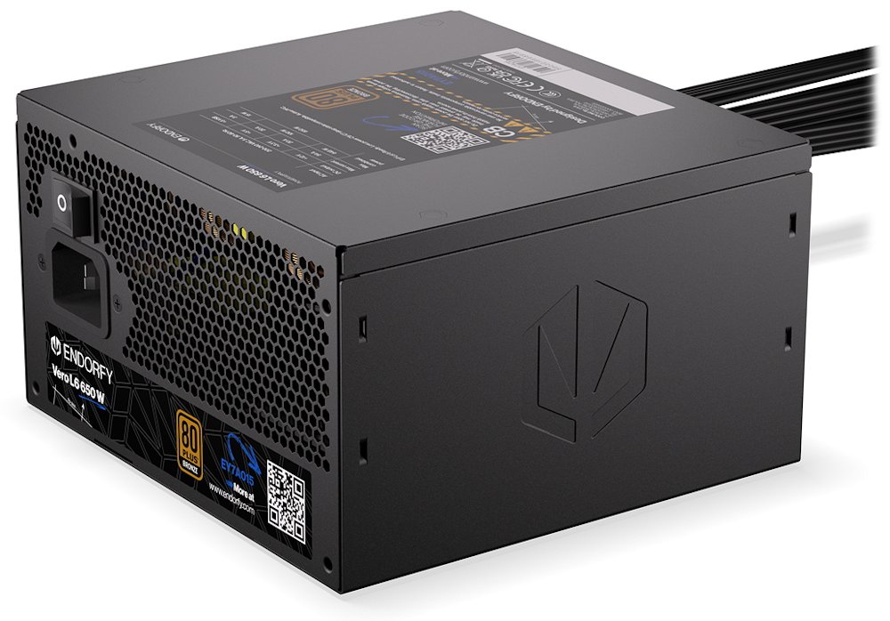 Endorfy zdroj Vero L6 Bronze 650W / ATX3.1 / 120mm / 80 Plus Bronze