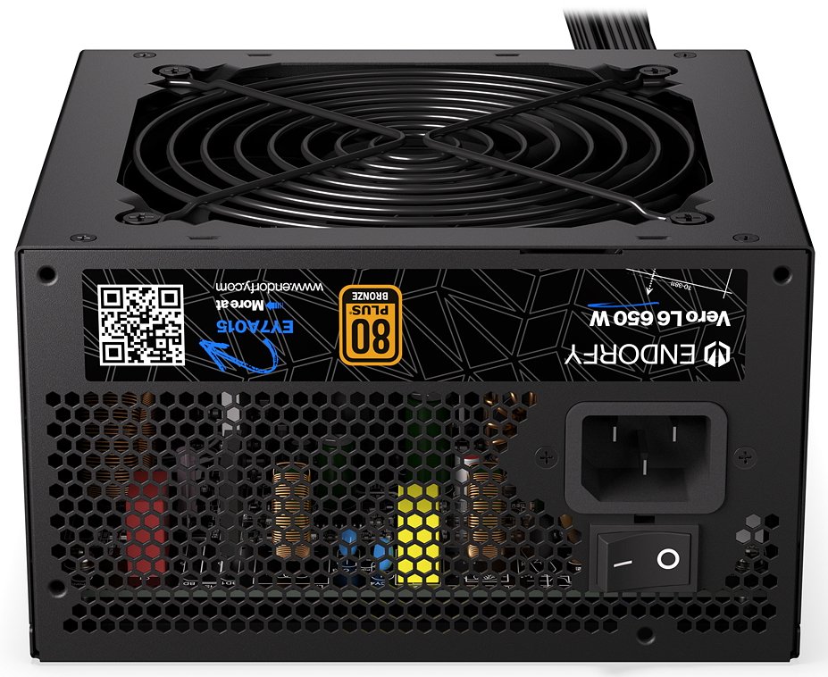 Endorfy zdroj Vero L6 Bronze 650W / ATX3.1 / 120mm / 80 Plus Bronze