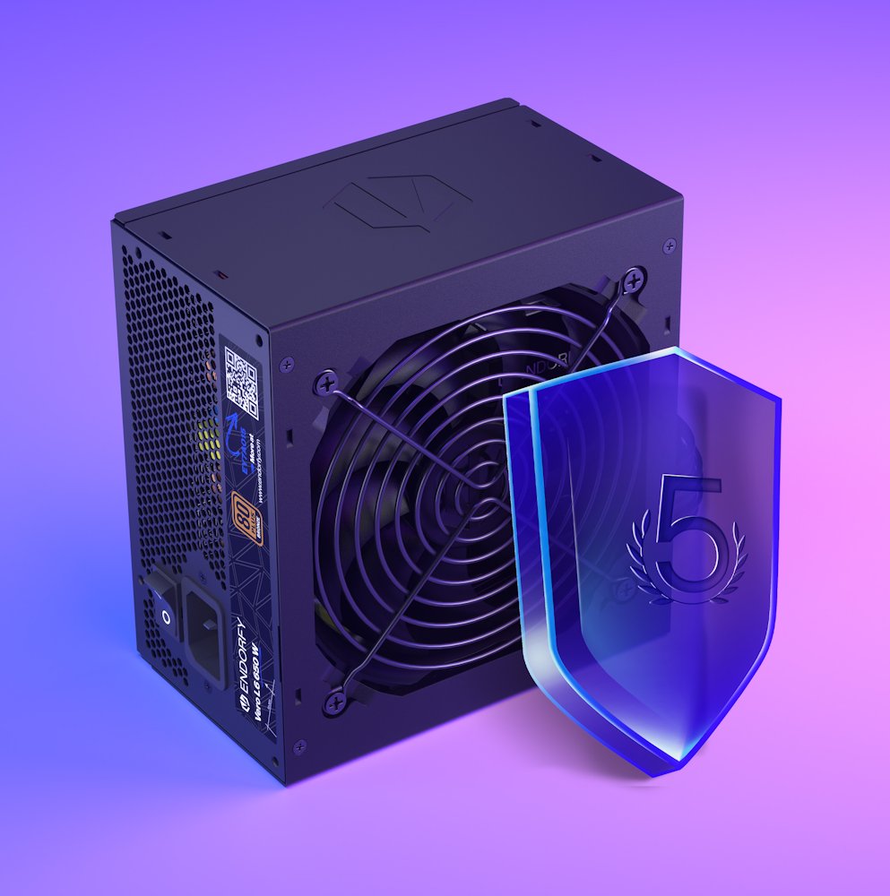 Endorfy zdroj Vero L6 Bronze 650W / ATX3.1 / 120mm / 80 Plus Bronze