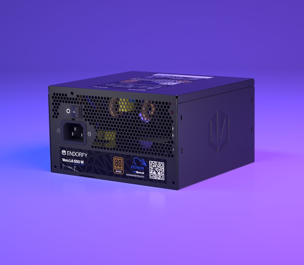 Endorfy zdroj Vero L6 Bronze 550W / ATX3.1 / 120mm / 80 Plus Bronze