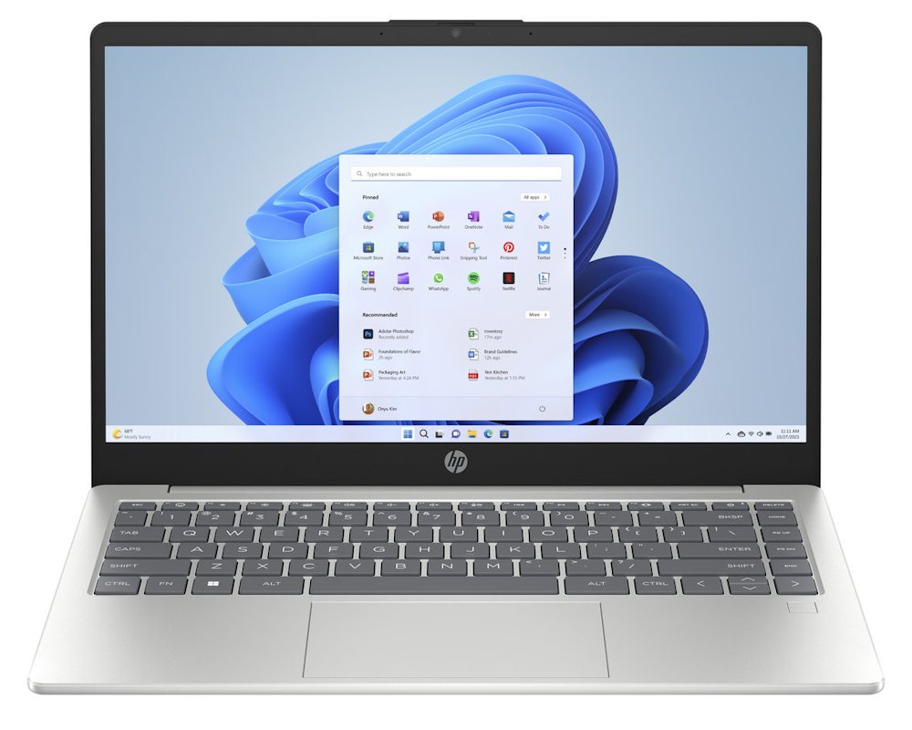 HP 14-em0044nc/ Ryzen 5 7520U/ 16GB DDR5/ 1TB SSD/ Radeon™ Graphics/ 14"FHD,matný/ W11H/ stříbrný