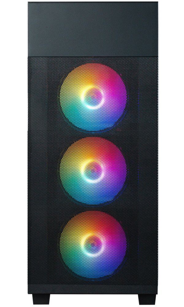 Zalman skříň S5 Neo Black / ATX / 4x120mm RGB Fan / USB 3.0 / USB 2.0 / černá