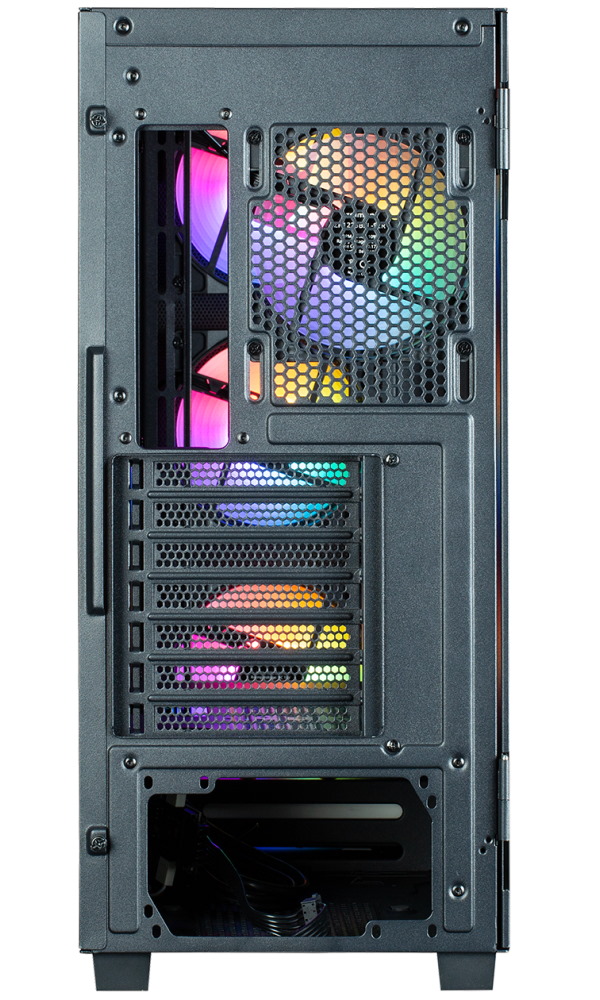 Zalman skříň S5 Neo Black / ATX / 4x120mm RGB Fan / USB 3.0 / USB 2.0 / černá