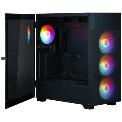 Zalman skříň S5 Neo Black / ATX / 4x120mm RGB Fan / USB 3.0 / USB 2.0 / černá