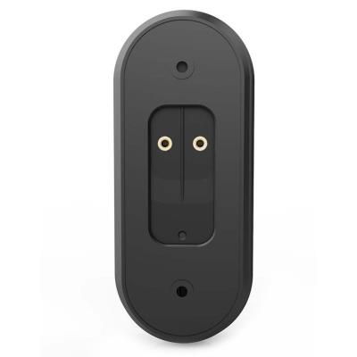 NEDIS Wi-Fi chytrý dveřní videotelefon/ 1920x1080/ 2Mpix/ IP54/ transformátor/ snímač pohybu/ noční vidění/ Onvif/ černý