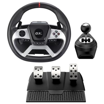 GENIUS GX Gaming volant SpeedMaster X5 FF/drátový/ USB-C/1080° rotační a vibrační/pedály/řadící páka/ PC,PS4,XBOX One