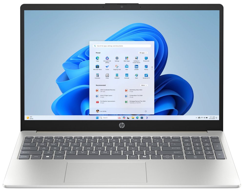 HP AI 15-fd2019nc/ Ultra 7 255U/ 32GB DDR5/ 1TB SSD/ Intel Graphics/ 15,6"FHD,matný/ W11H/ stříbrný